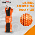 X-BULL 5.5mm x 13m Dyneema Synthetic Winch Rope