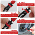 X-BULL Adjustable Tyre Deflators 10-30 PSI - 4pcs