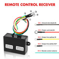X-BULL 12V Winch Remote Control Twin Handset Kit