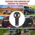 X-BULL 2x Wireless Winch Remote Control 12V Handset Switch - 150ft