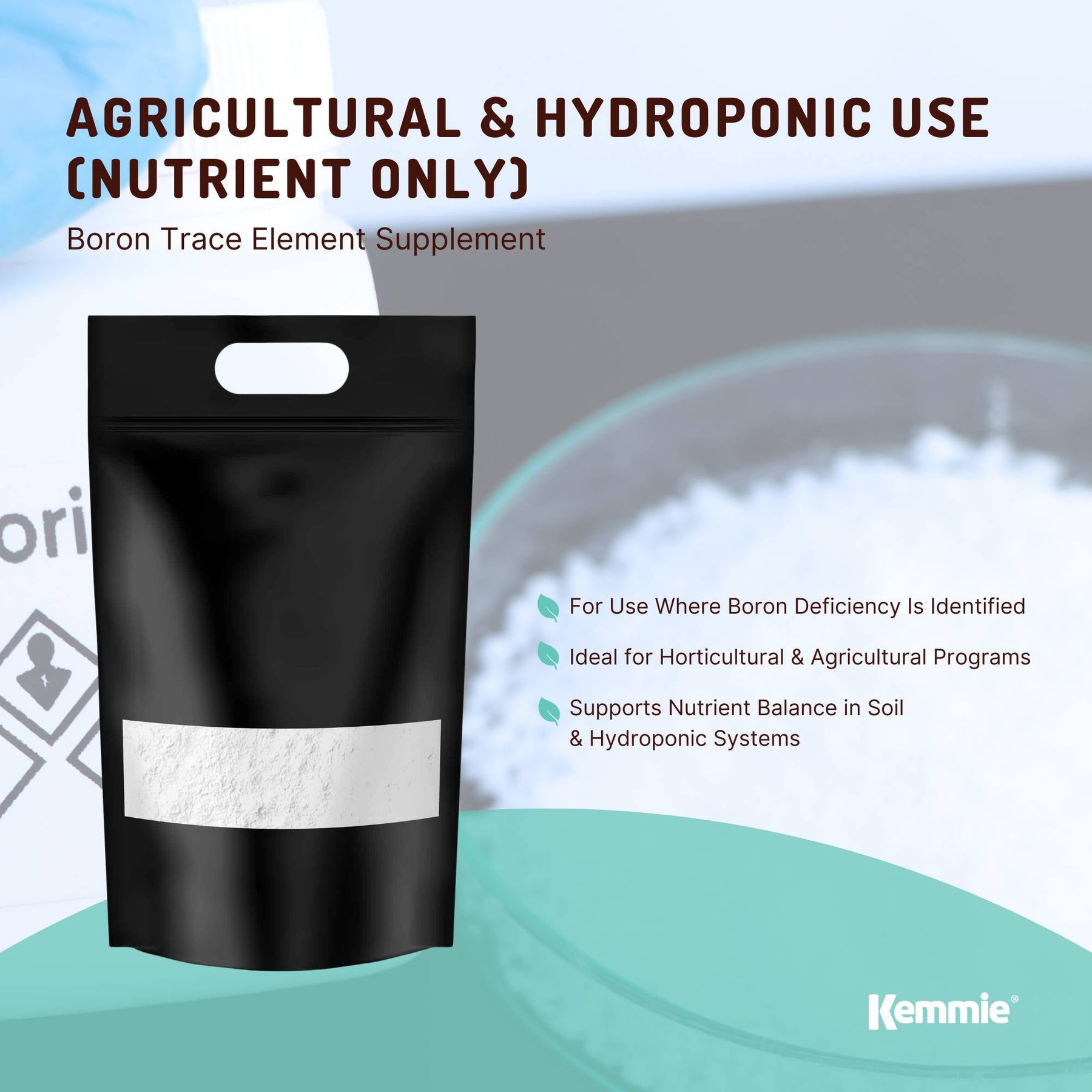 Boric Acid Powder 5Kg - 99.9% Pure, Fully Soluble, Pest Control for Ants & Cockroaches - SuperSaverAU - view 4