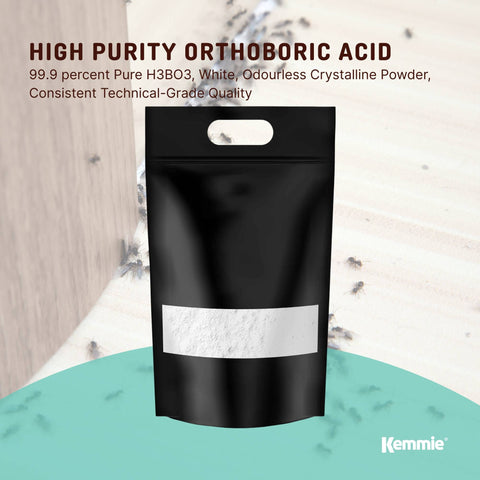 Boric Acid Powder 10Kg - High Purity, Fully Soluble, Pest Control for Ants & Cockroaches - SuperSaverAU - view 2