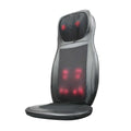 Shiatsu Kneading Heat Massage Cushion with Vibration for Chair and Car Seat Black - SuperSaverAU - view 2