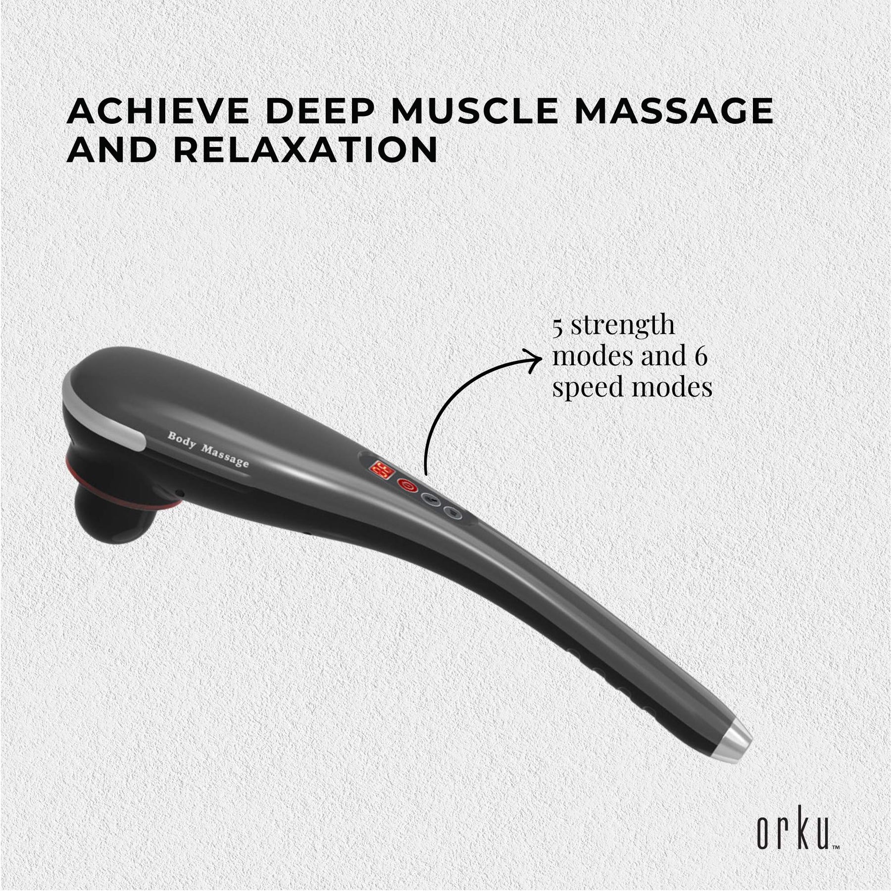 Rechargeable Body Hammer Massager - Handheld Portable Cordless Electric Massage - SuperSaverAU - view 3