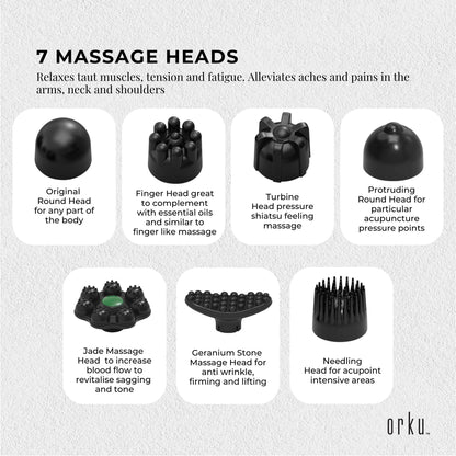 Rechargeable Body Hammer Massager - Handheld Portable Cordless Electric Massage