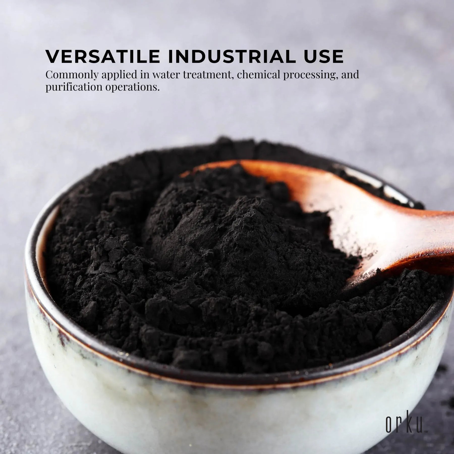 Orku 400g Activated Carbon Powder Coconut Charcoal - Water Filtration