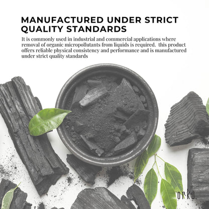 Orku 400g Activated Carbon Powder Coconut Charcoal - Water Filtration