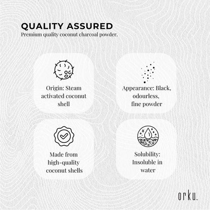 Orku 5Kg Activated Carbon Powder Coconut Charcoal - Water Filtration