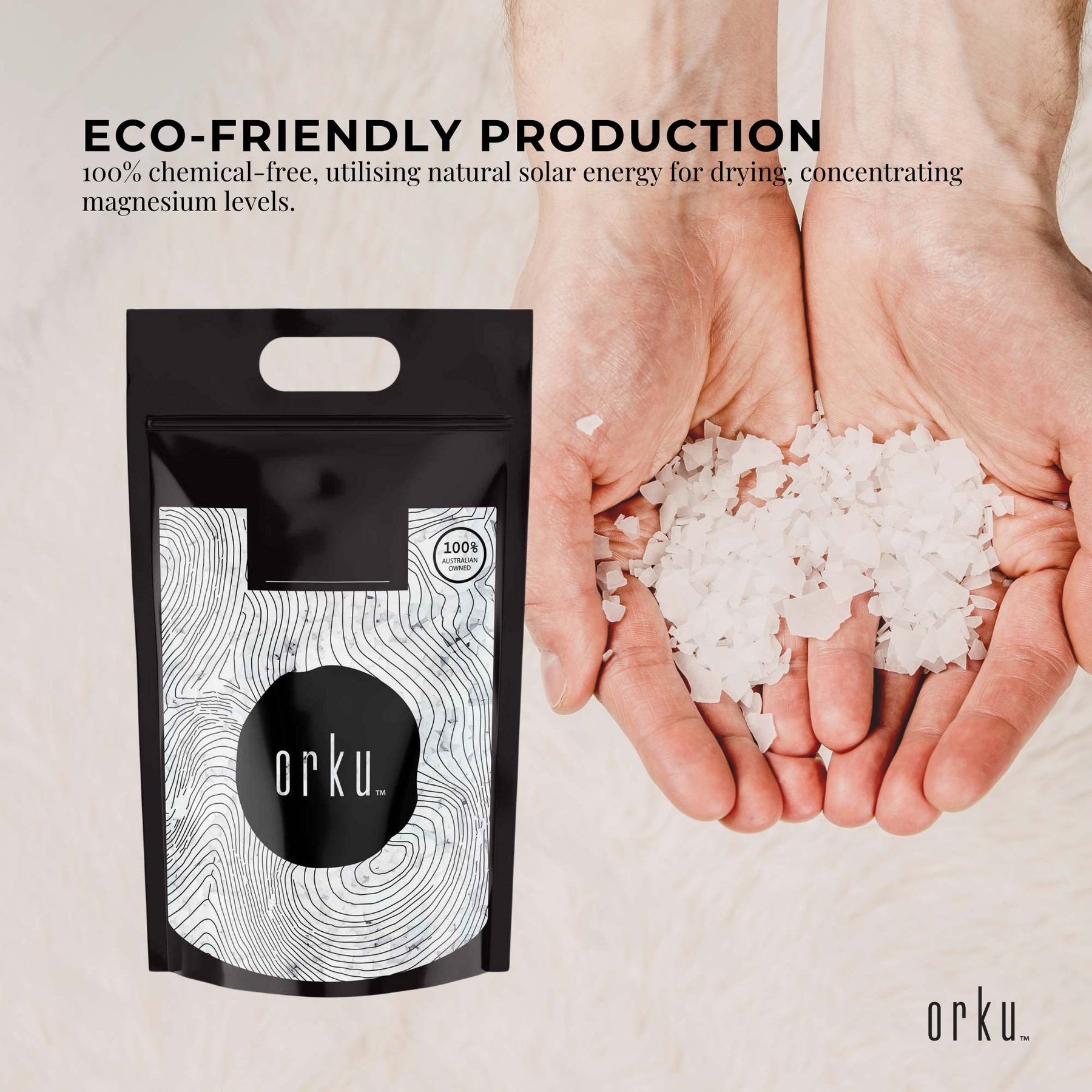 20Kg Magnesium Chloride Flakes Hexahydrate - Organic USP Food Grade Bath Salt - SuperSaverAU - view 2