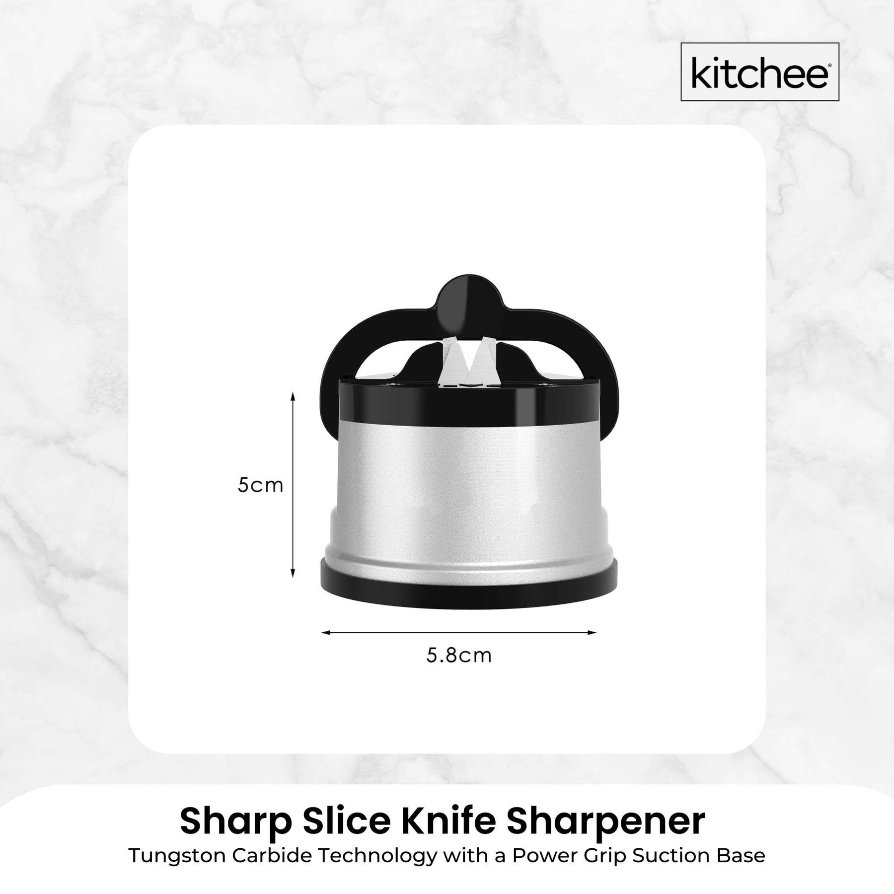 Kitchen Knife Sharpener Suction Grip for Knives Blades Scissors - Sharpening Tools - SuperSaverAU - view 4