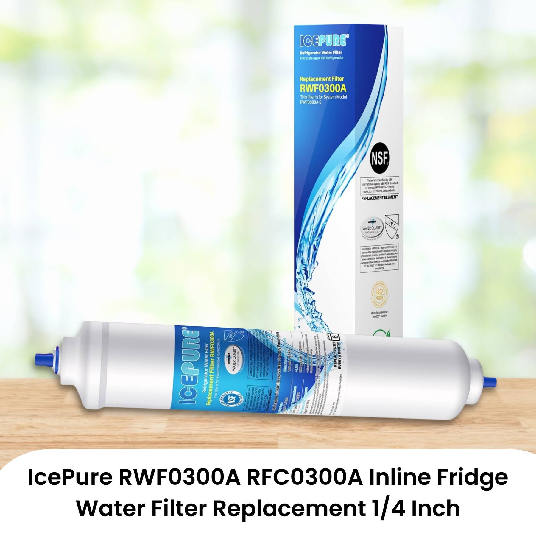 Universal External Fridge Water Filter Cartridge | RFC0300A RWF0300A - SuperSaverAU - view 2