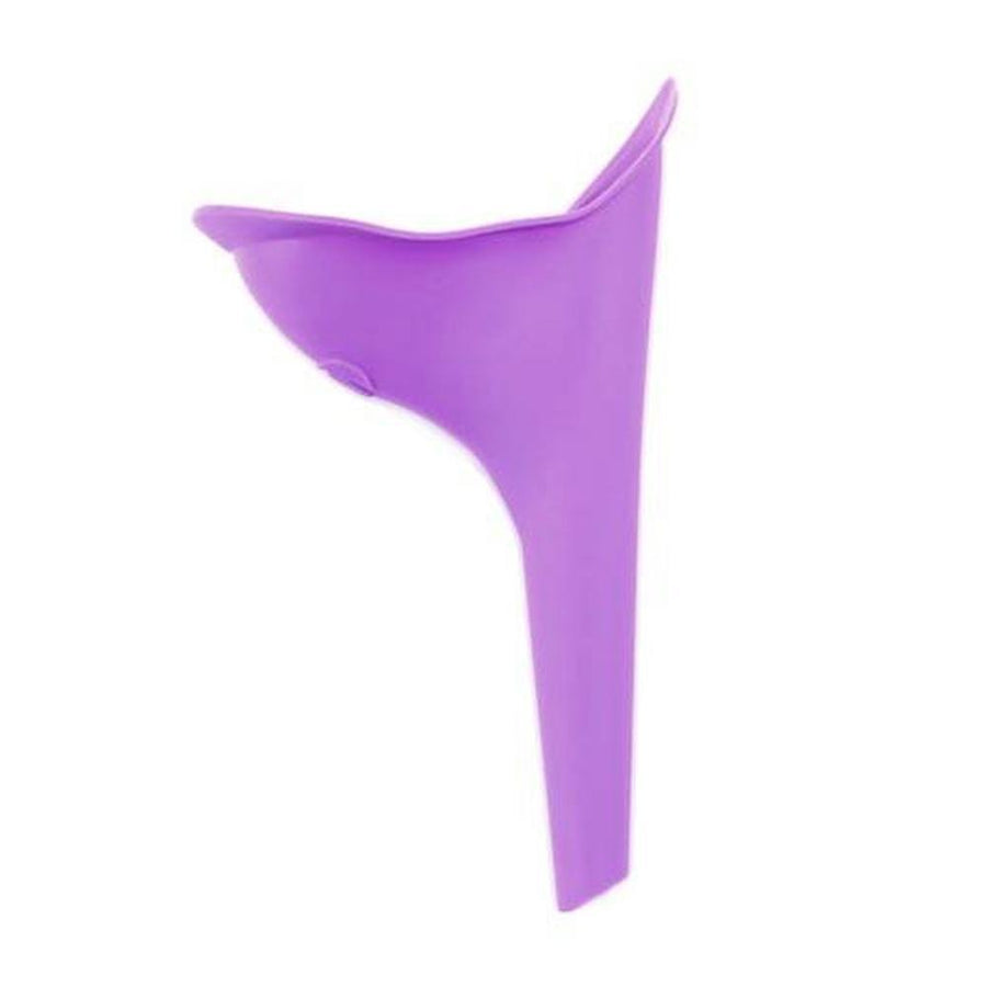 Female Portable Urinal - 13cm Silicone Travel Pee Device for Camping & Outdoors - SuperSaverAU - view 1