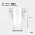 For Nutribullet Small Short Little 18 Oz Cup - For 600W + 900W Model Replacement - SuperSaverAU - view 3