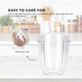 For Nutribullet Small Short Little 18 Oz Cup - For 600W + 900W Model Replacement - SuperSaverAU - view 4