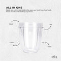 For Nutribullet Small Short Little 18 Oz Cup - For 600W + 900W Model Replacement - SuperSaverAU - view 6