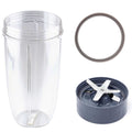 For Nutribullet Extractor Blade + Colossal Tall Cup + Grey Seal - 900 600 Models - SuperSaverAU - view 1