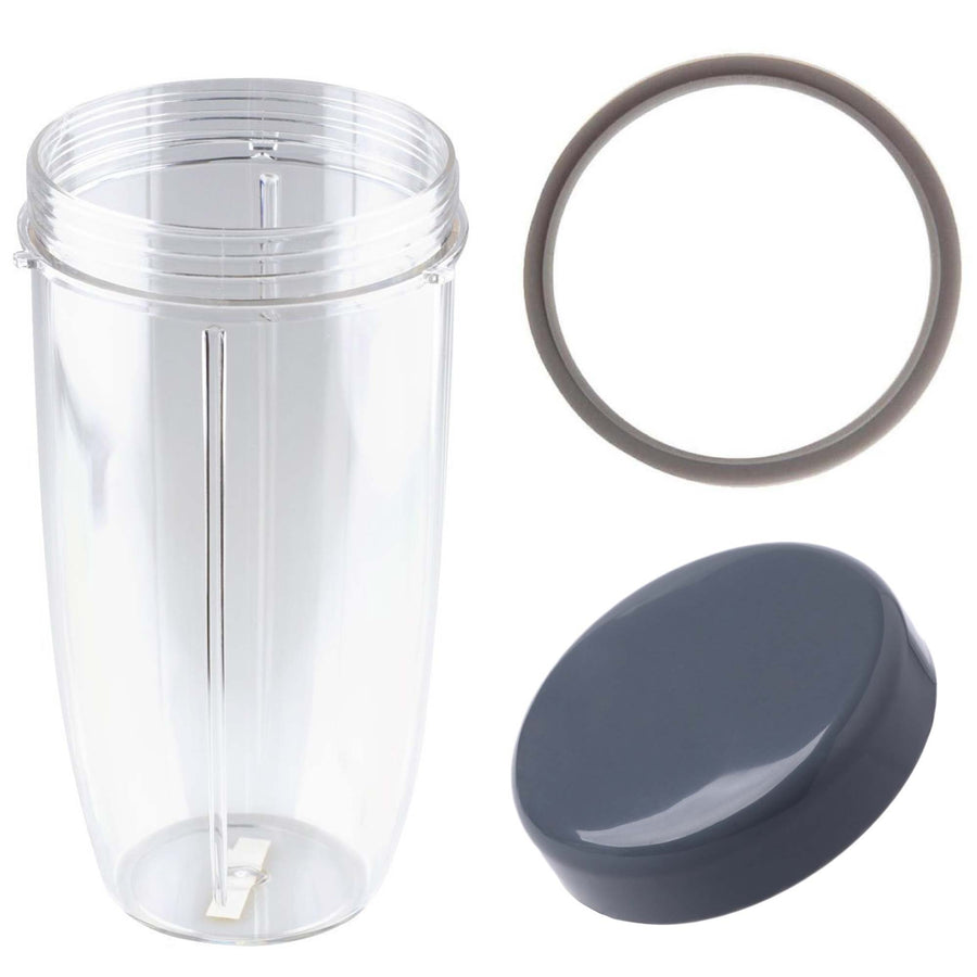 For Nutribullet Colossal Large Cup + Stay Fresh Lid + Grey Seal - 900 600 Models - SuperSaverAU - view 1