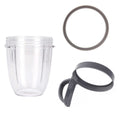 For Nutribullet Short Cup + Handheld Lip Ring + Grey Seal 900 and 600 Models - SuperSaverAU - view 1