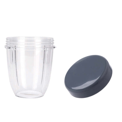 Nutribullet Short Cup 18oz with Stay Fresh Lid Compatible with 600 & 900 Models