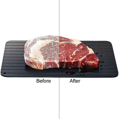 Defrost Express Aluminium Meat Defrosting Tray with Non-Stick Surface