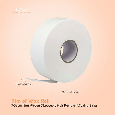 Non-Woven Wax Roll 100 Yards 70gsm White Disposable Hair Removal Strips - SuperSaverAU - view 2