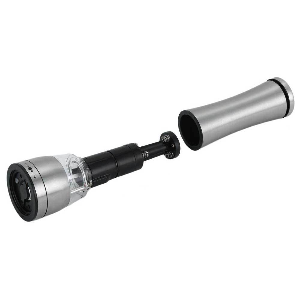 Electrical Stainless Steel Salt & Pepper Mill, 75ml, Adjustable Coarseness, Battery Operated