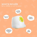 All For Paws Hyper Fetch Dog Toy Maxi - Automatic Ball Launcher, 3 Tennis Balls, Rechargeable - SuperSaverAU - view 4