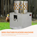Stainless Steel 300mm Bird Feather Plucker Machine - 10 Quail Capacity - SuperSaverAU - view 2