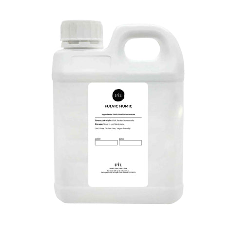 Premium Fulvic Humic Liquid Concentrate 1L Leonardite Humate Supplement FHC