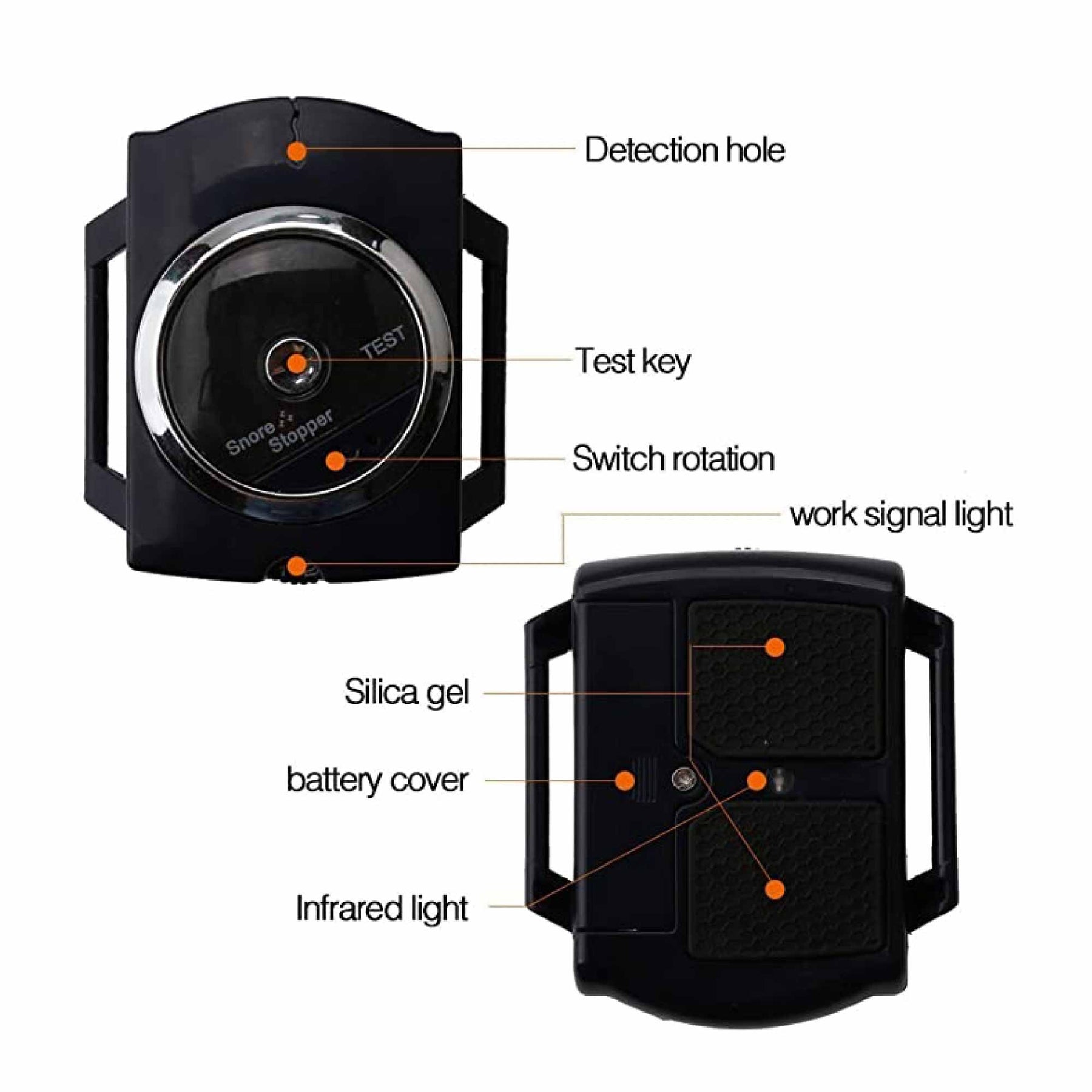 Anti Snoring Aid Stopper Watch - Wristband Sleeping Breathing Snore Device Bulk - SuperSaverAU - view 2