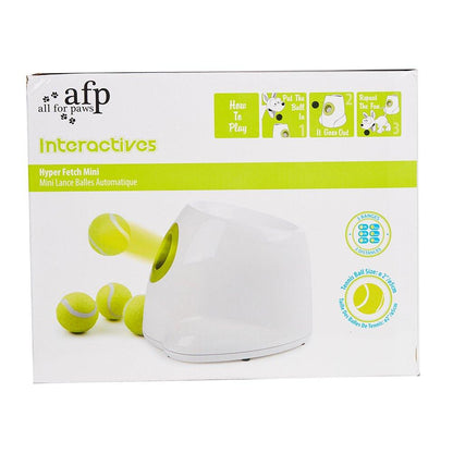 AFP Hyper Fetch Mini Dog Ball Thrower - 3 Launch Ranges, 3 Balls Included