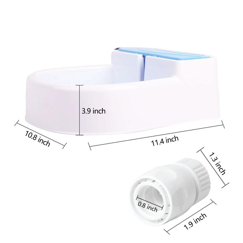 All for Paws Auto Filling Dog Drinking Water Fountain 28cm x 22cm x 10cm