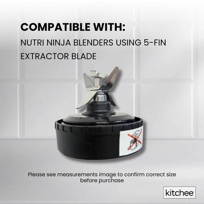 For Nutri Ninja Extractor Blade - 5 Fin Replacement Blender Part