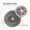 For Nutri Ninja Extractor Blade - 5 Fin Replacement Blender Part - SuperSaverAU - view 6