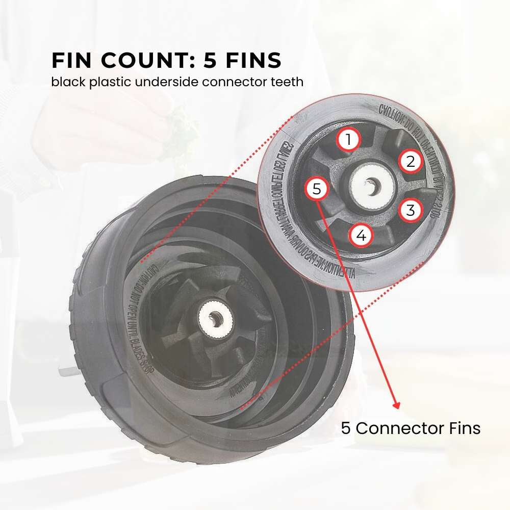 For Nutri Ninja Extractor Blade - 5 Fin Replacement Blender Part - SuperSaverAU - view 6