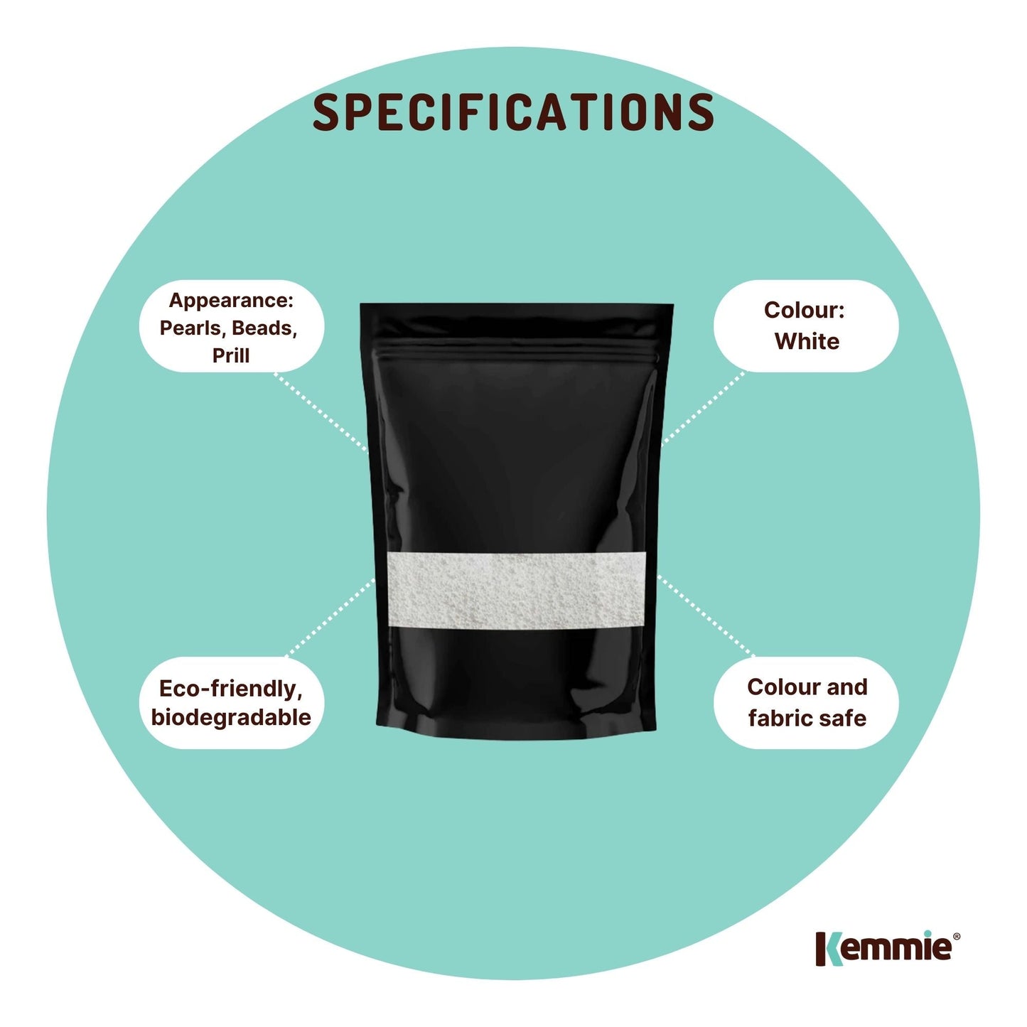 Sodium Percarbonate 1Kg - Eco Laundry Cleaner, Oxygen Bleach, Sanitiser