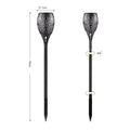 Solar LED Dancing Flame Light - 51 LEDs, 60cm, Waterproof, Energy Saving - SuperSaverAU - view 2
