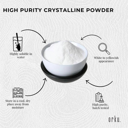 1.2Kg Pharmaceutical Grade Sodium Ascorbate Powder Buffered Vitamin C