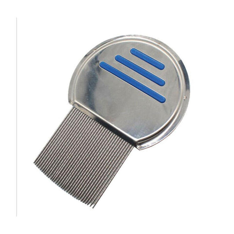 Head Lice Hair Comb - Stainless Steel - Nits Egg Flea Removal - SuperSaverAU - view 1