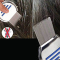 Head Lice Hair Comb - Stainless Steel - Nits Egg Flea Removal - SuperSaverAU - view 5