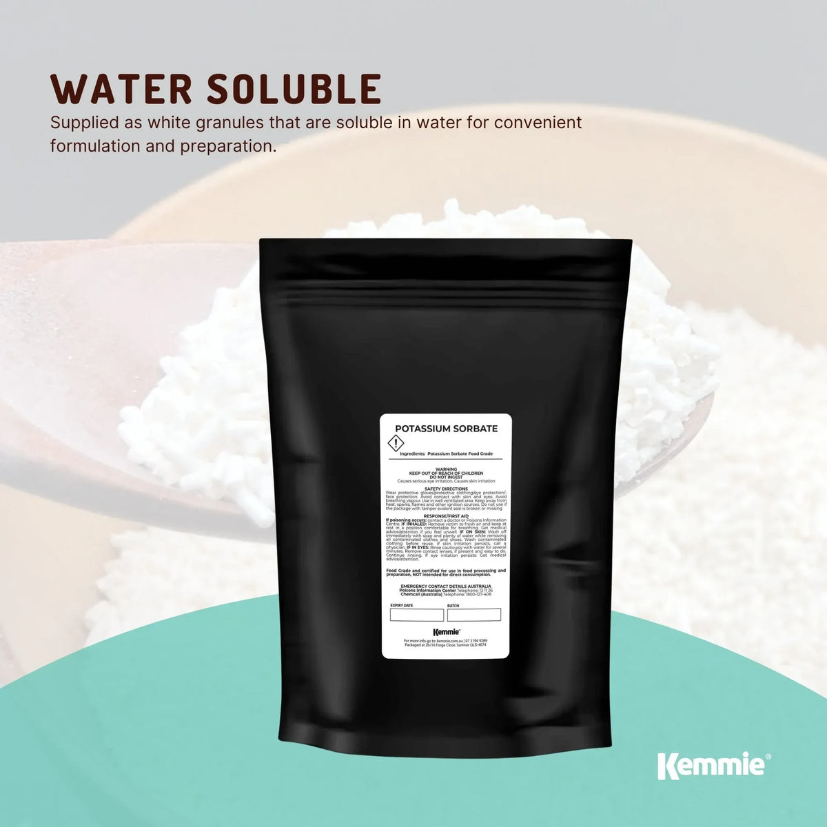 400g Potassium Sorbate Granules Food Grade Preservative Cosmetics Brew Skin E202