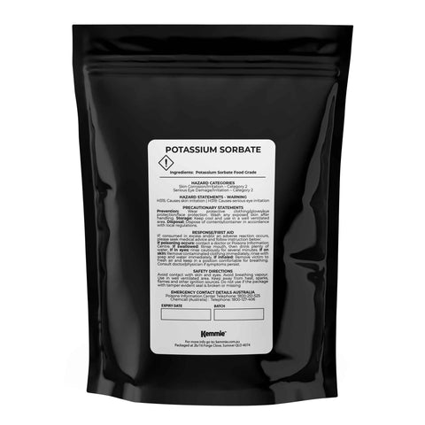 2Kg Potassium Sorbate Granules Food Grade Preservative Cosmetics Brew Skin E202 - SuperSaverAU - view 2