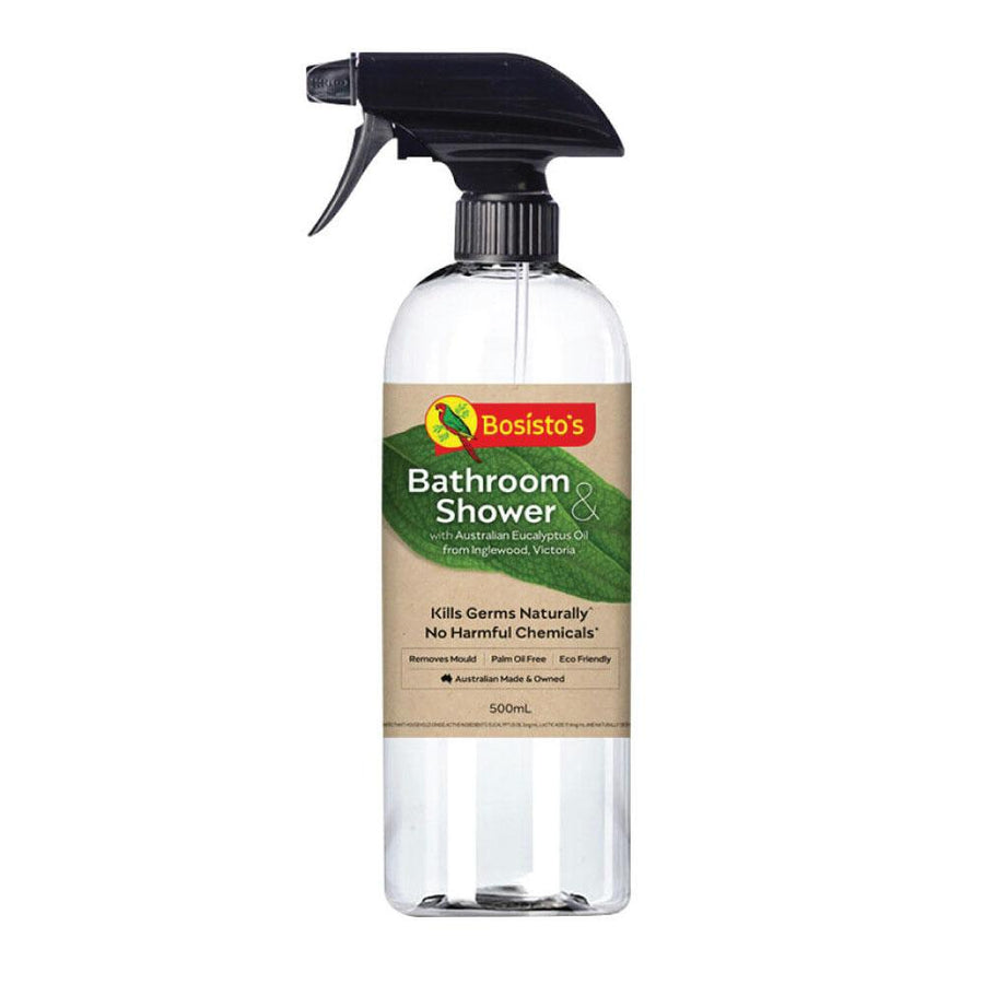 Premium Bosisto's Bathroom & Shower Cleaner with Eucalyptus Oil - 500ml
