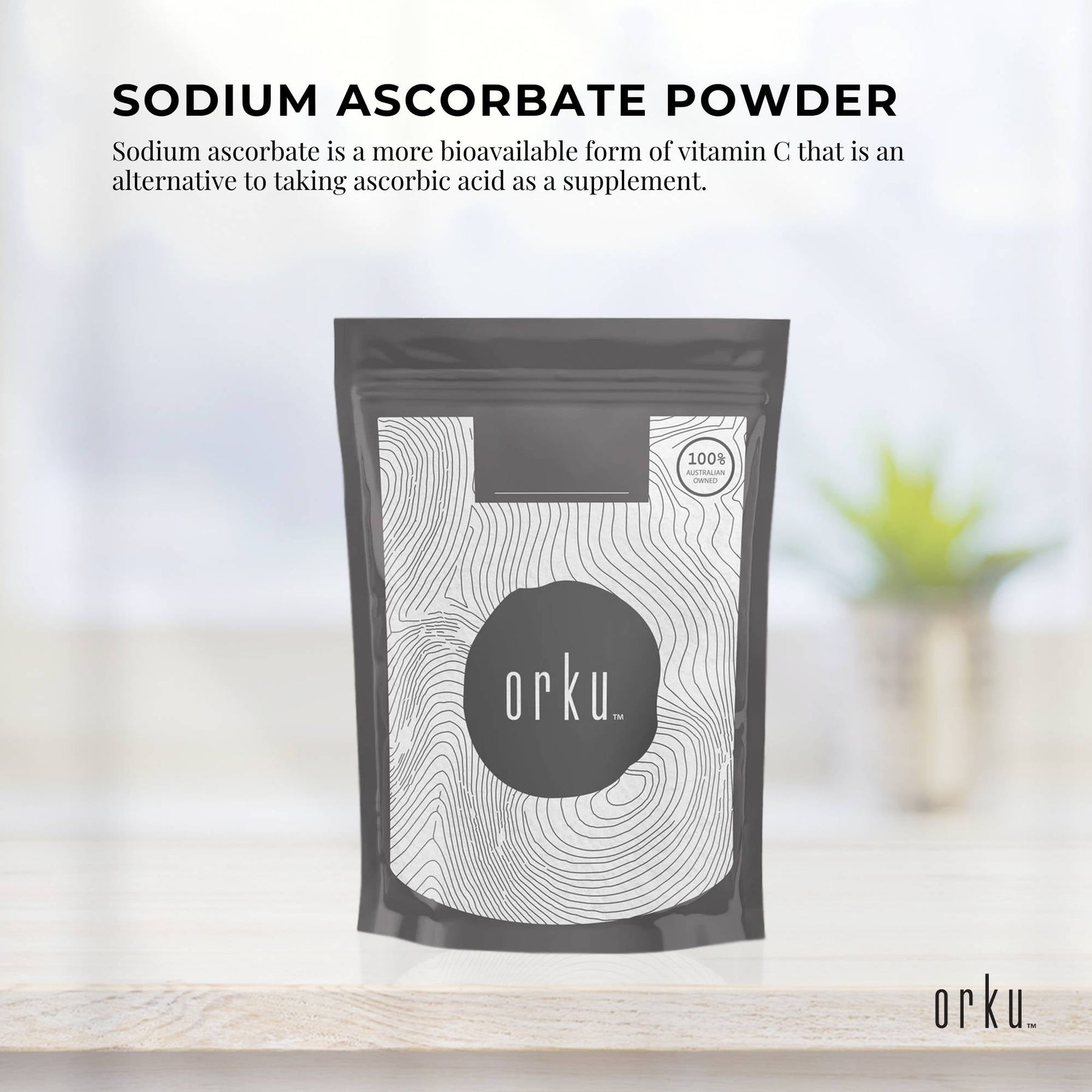 400g Pharmaceutical Grade Sodium Ascorbate Powder Buffered Vitamin C - SuperSaverAU - view 3