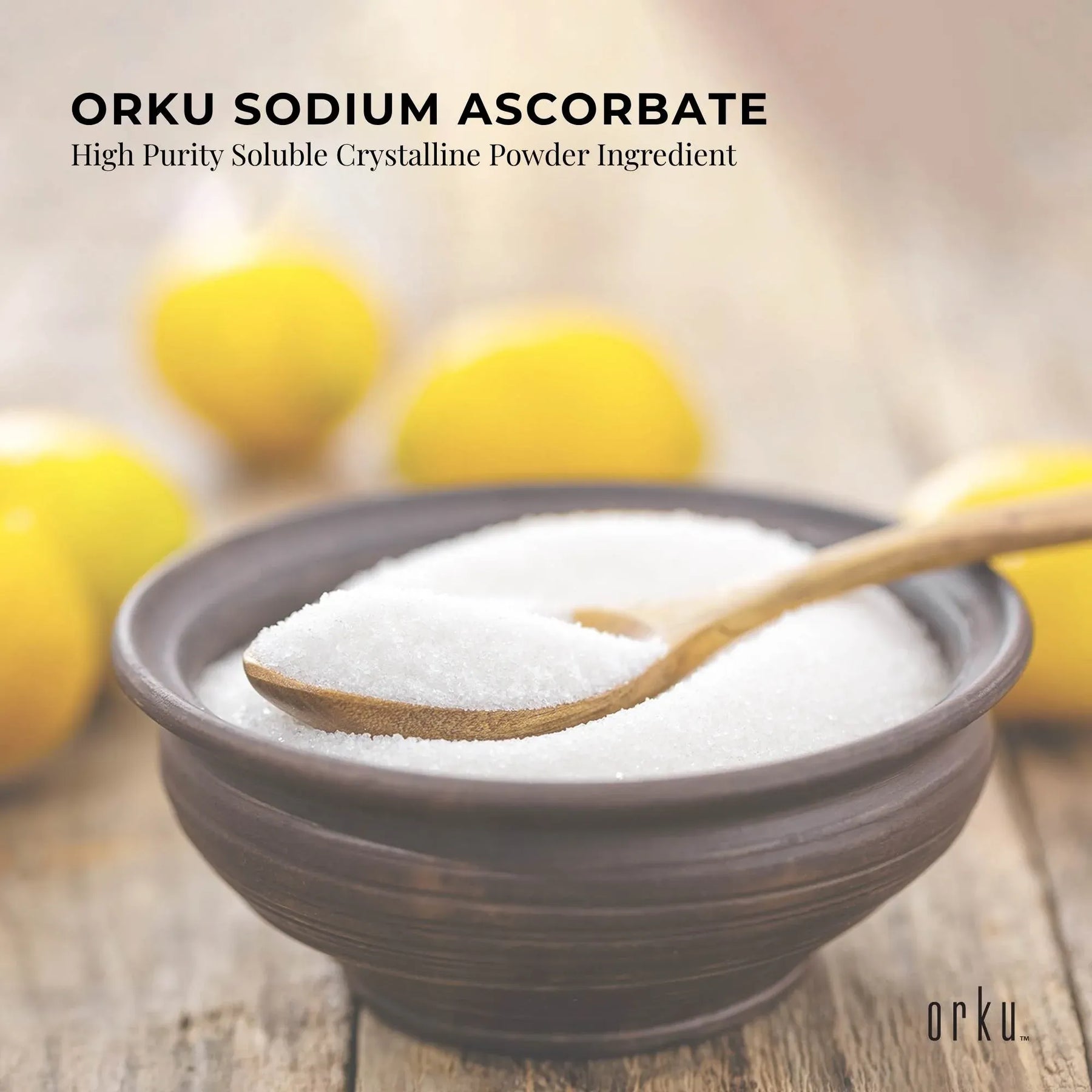 1Kg Pharmaceutical Grade Sodium Ascorbate Powder Buffered Vitamin C
