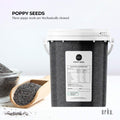 800g Poppy Seeds Unwashed Bucket Papaver Somniferum For Baking and Decorating - SuperSaverAU - view 2