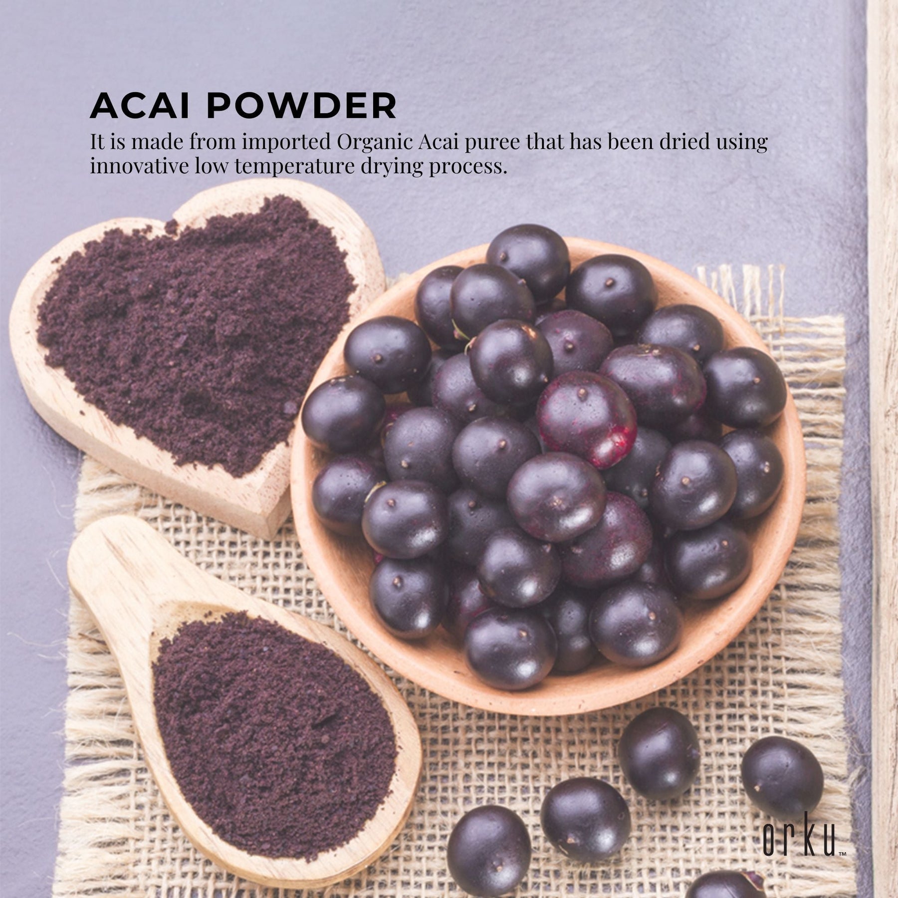 2Kg Acai Powder 100% Organic - Superfood Amazon Berries - SuperSaverAU - view 4