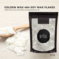 Golden Wax 464 Soy Wax Flakes 400g - 100% Pure Natural for DIY Candle Melts - SuperSaverAU - view 2