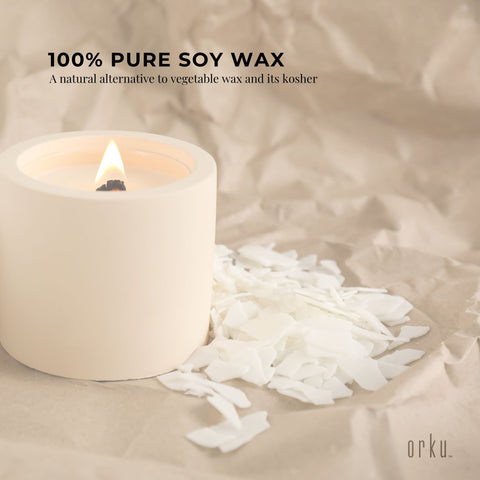 Golden Wax 464 Soy Wax Flakes 1Kg - 100% Pure Natural for Candle Making - SuperSaverAU - view 2