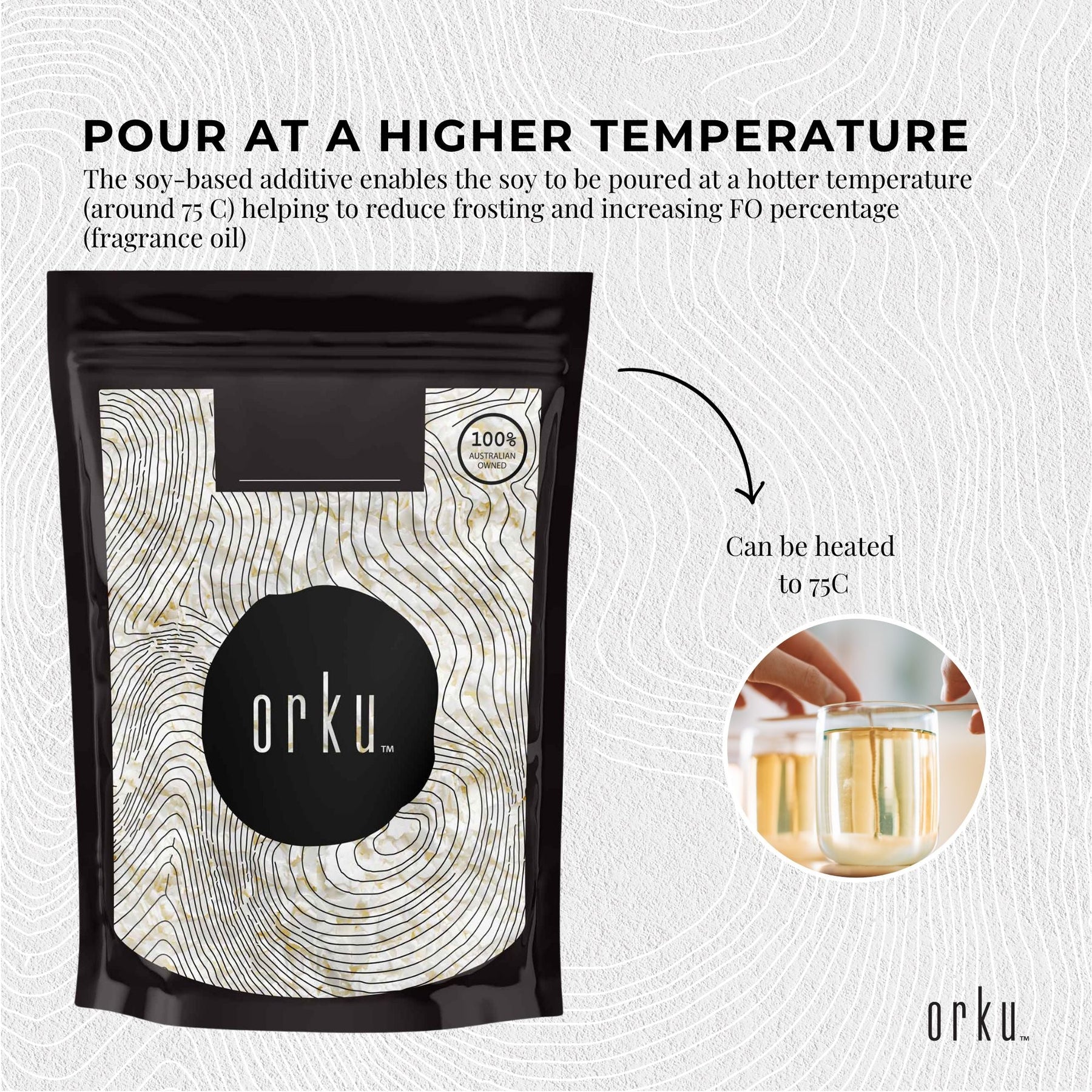 Golden Wax 464 Soy Wax Flakes 1Kg - 100% Pure Natural for Candle Making - SuperSaverAU - view 3
